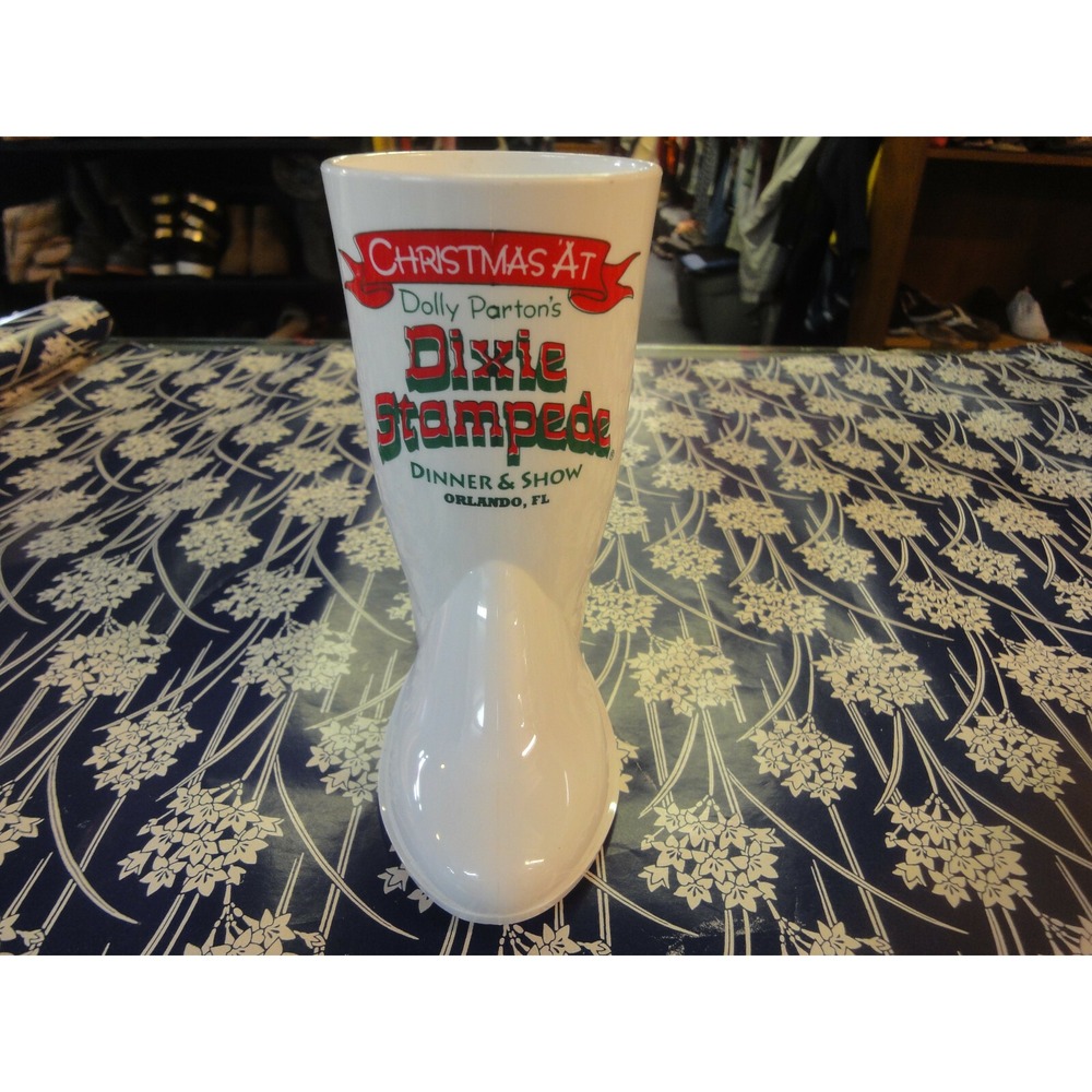 Christmas At Dolly partons stampede dinner & show Orlando Florida book cup mug
